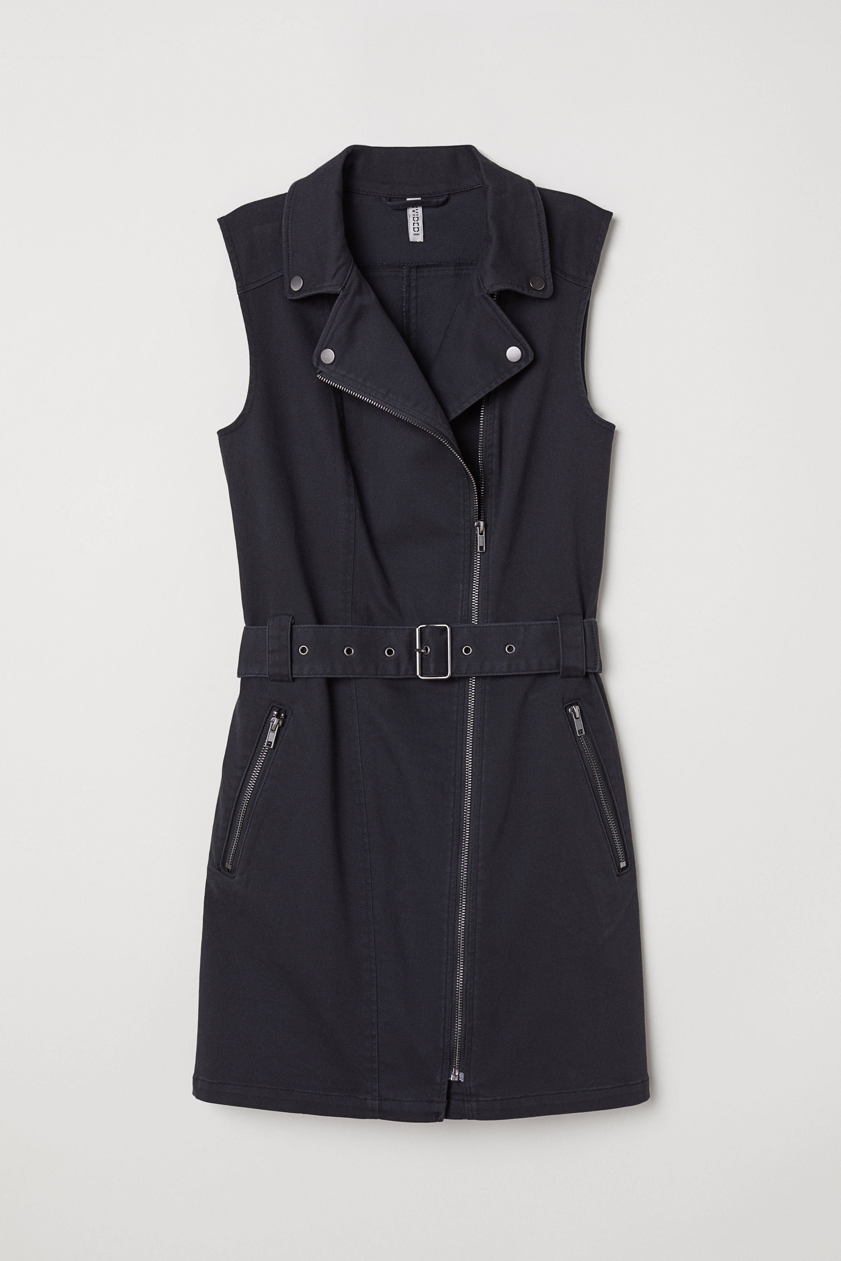 Tweed Biker Dress