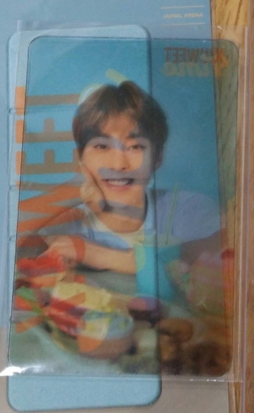 Transparent photocard
