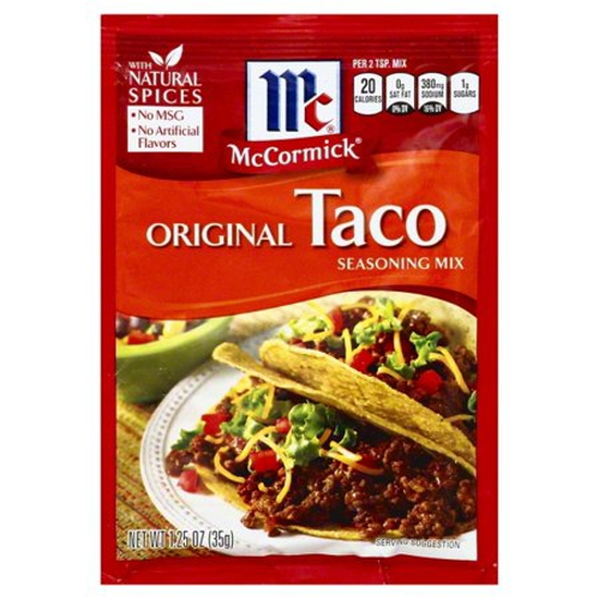 Original Taco Seasoning Mix, 1.25
