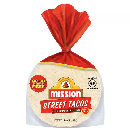 Street Taco Corn Tortillas, 24 Count