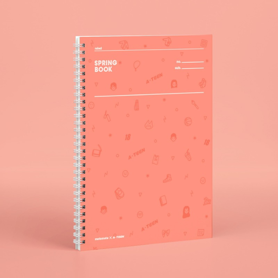 A-TEEN Springbook - Coral