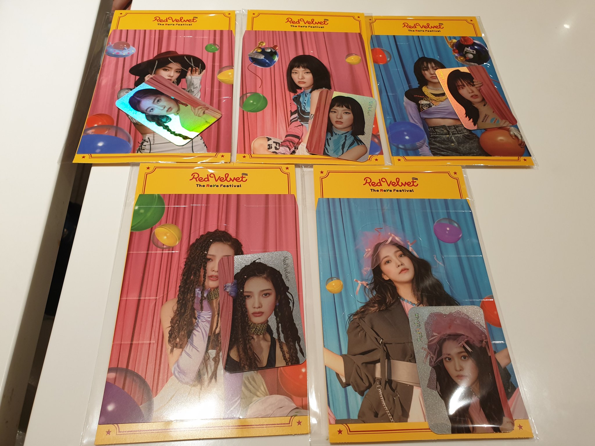 red velvet reve festival holo