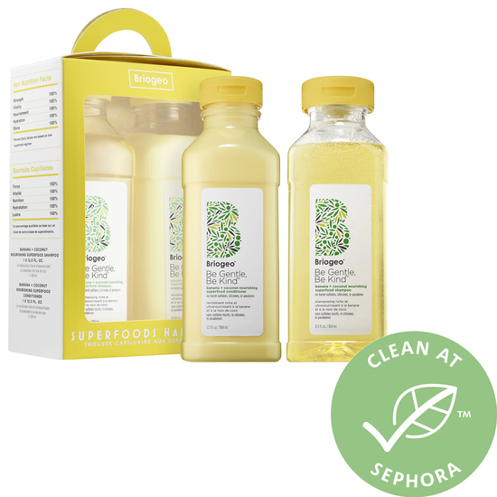 Banana + Coconut Superfoods Shampoo & Conditioner Hair Pack