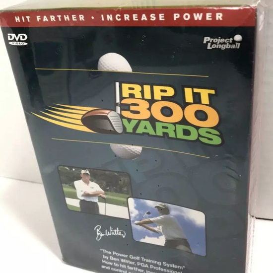 4 DVD Set Golf Instruction Set