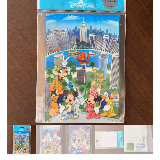 Postcard set of 3