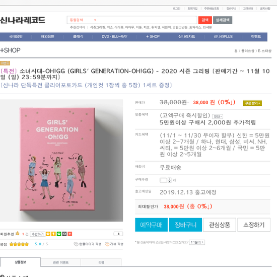 Snsd sg 2020'synnara