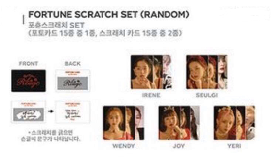 8th batch fortune cards