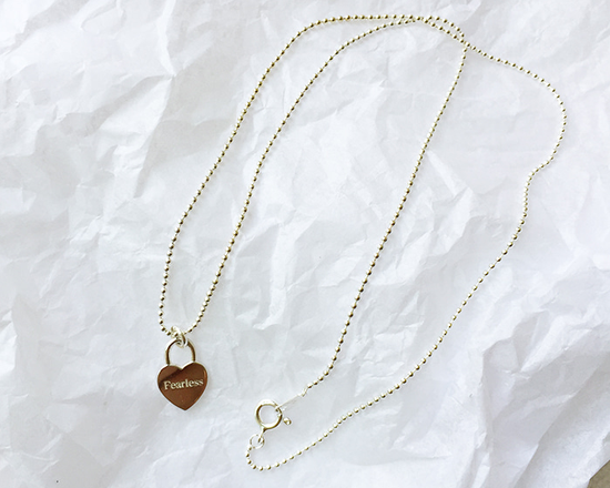 heart necklace 2