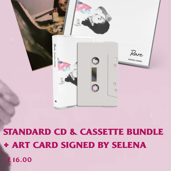 Standard CD & Cassette Bundle + Art Card Signed By Selena