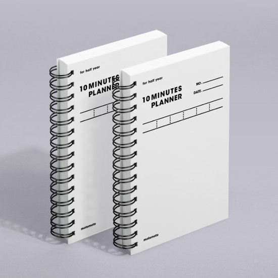 10 Minutes Planner Half Year (2EA)