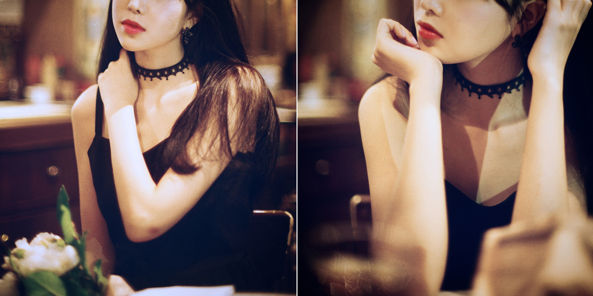 Black Odile choker