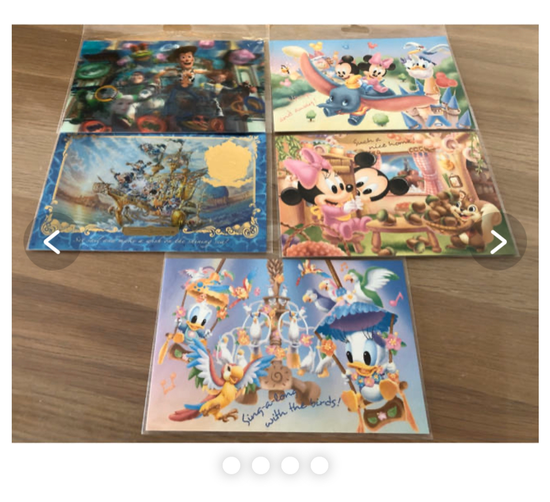 Disney postcards