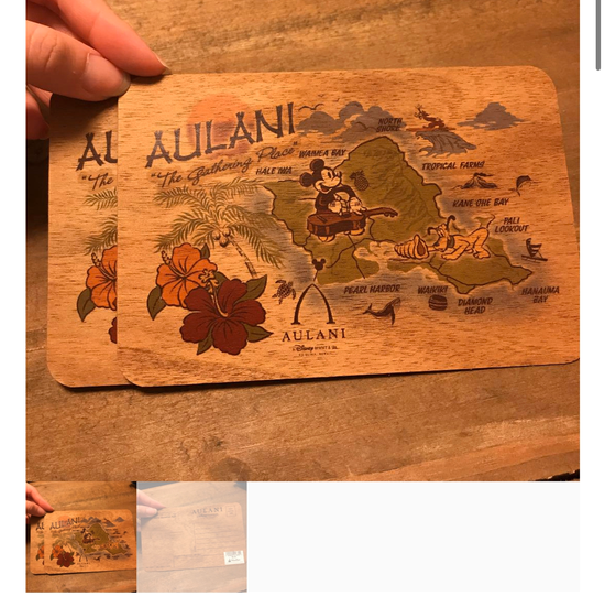 Disney aulani postcards