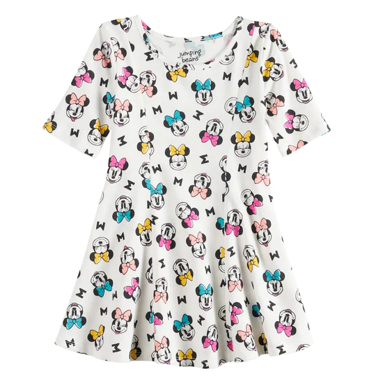 Minnie Mouse Toddler Girl Print Dress