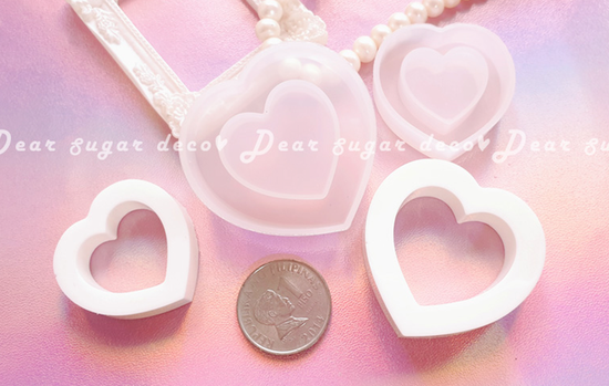 Heart Shaker Molds (Small & Big)