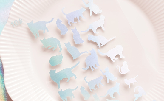 Cat Hologram Film