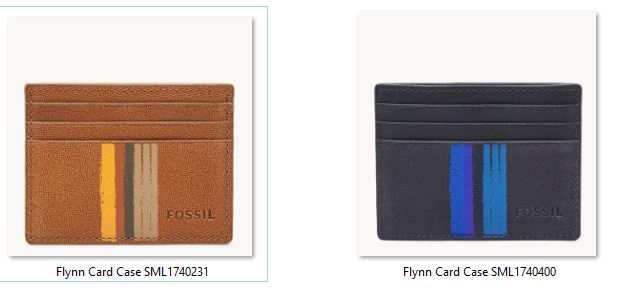 Flynn Card Case SML1740231 / SML1740400 (One each)
