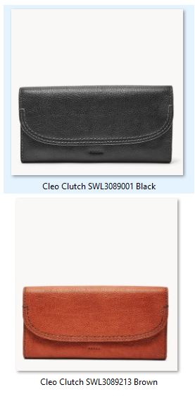 Cleo Clutch SWL3089001 Black / SWL3089213 Brown