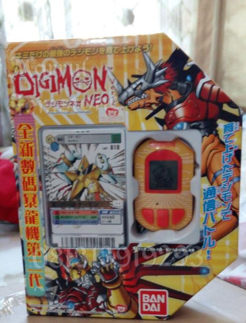 Dijual Yellow Digimon Bandai Pendulum Neo Ver 2 Inggris Digivice + Card Data Link Berkualitas