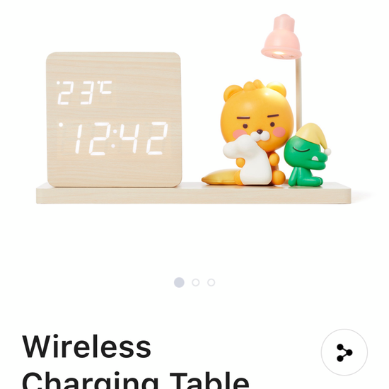 Charging Table/ clock