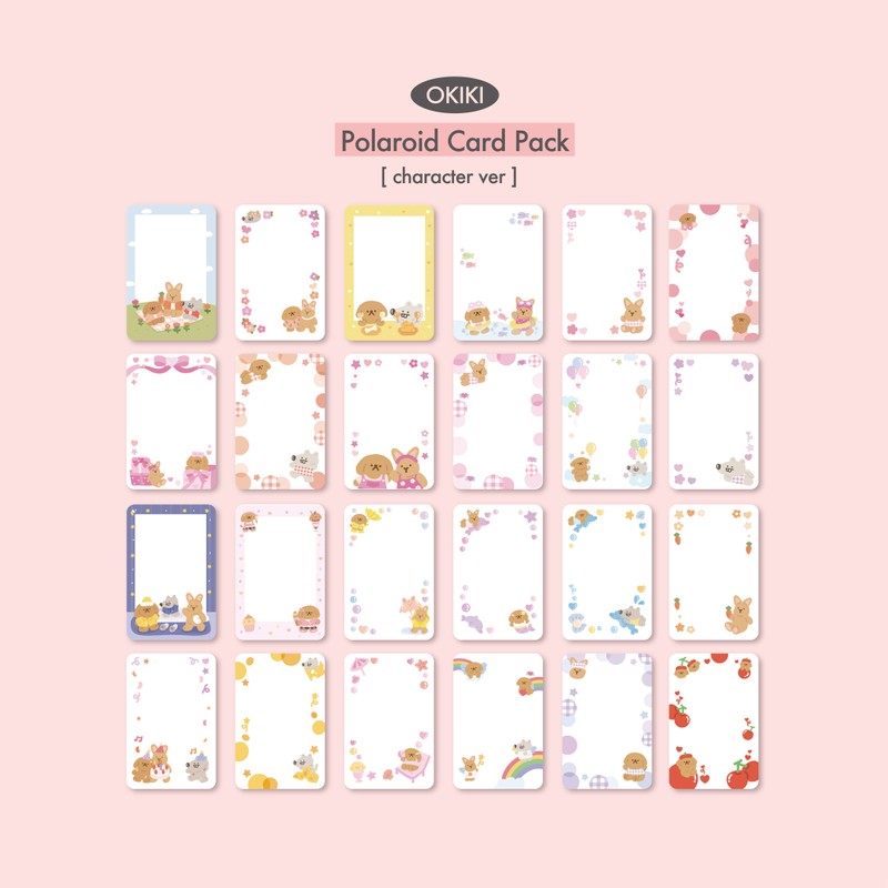 Polaroid Card Pack - Character Ver