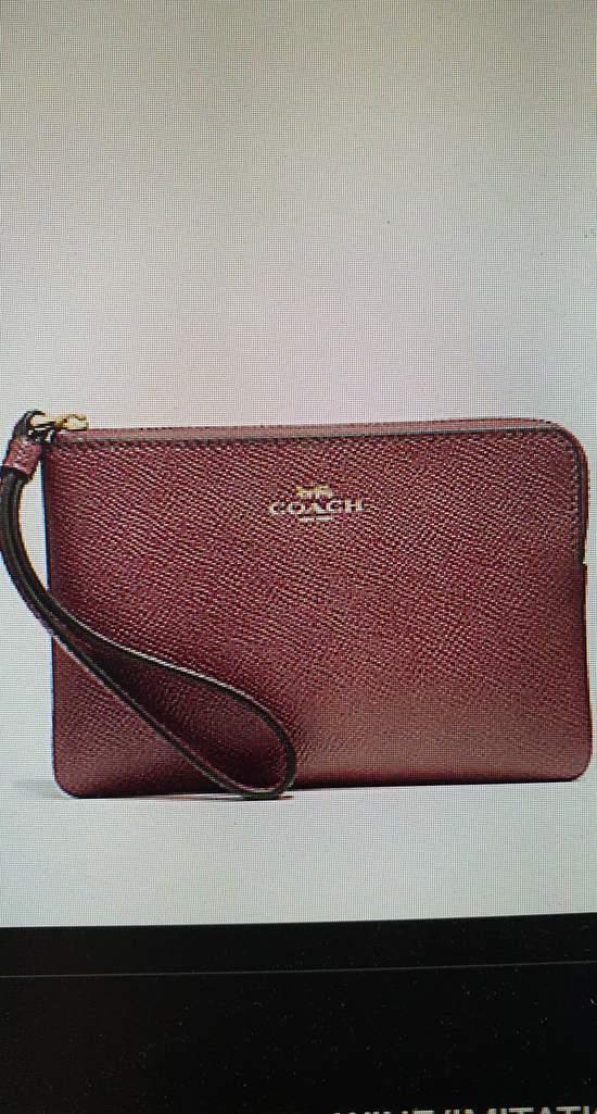 Corner Zip Wristlet F58032 IMWIN