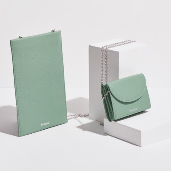 Mini wallet and micro bag set