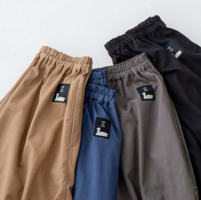 Cornet cotton flared maxi pants