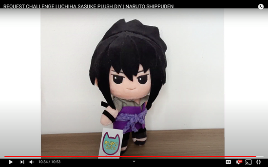Sasuke plush