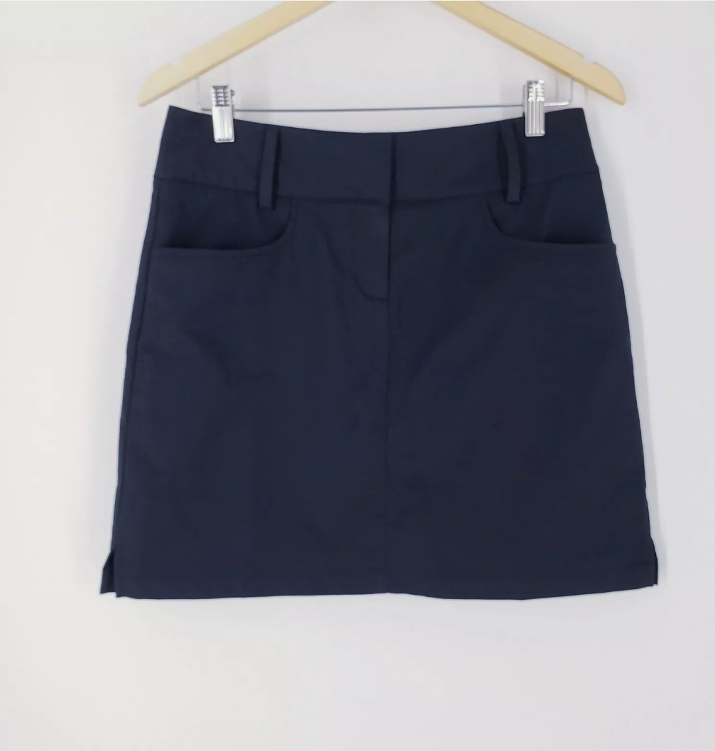 Clima Cool Womens Golf Skirt Skort Size 4 Black