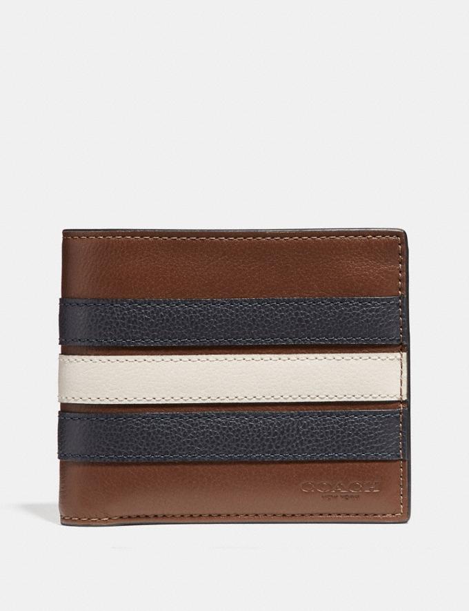 3-in-1 wallet with varsity stripe	F24649 N3D