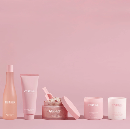 Full rose bath collection