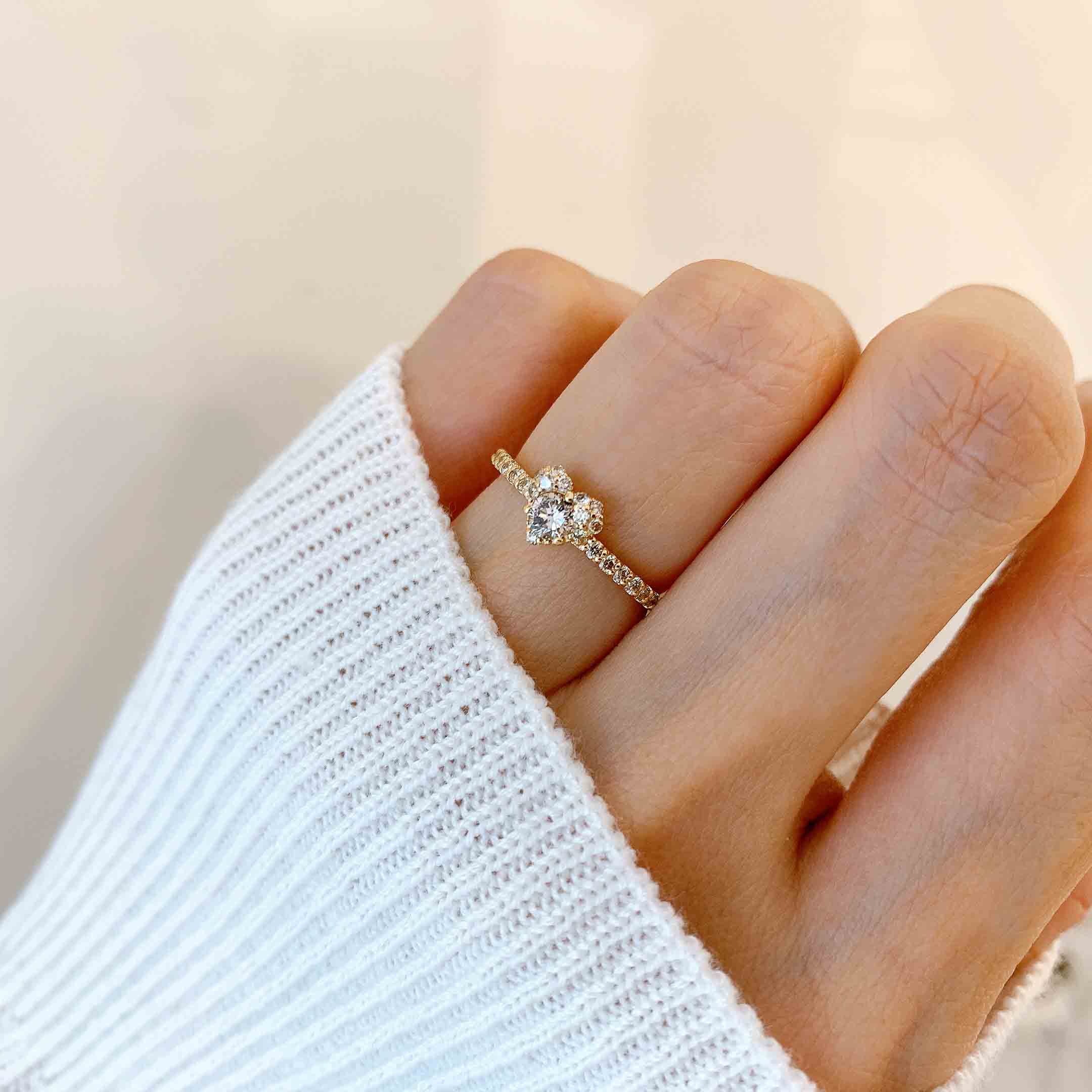 Connect Heart Ring