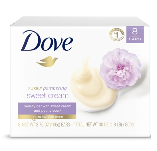 Peony & Sweet Cream Bar Soap