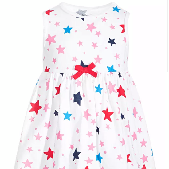 Baby Girls Stars Cotton Tunic, Created for Macy's