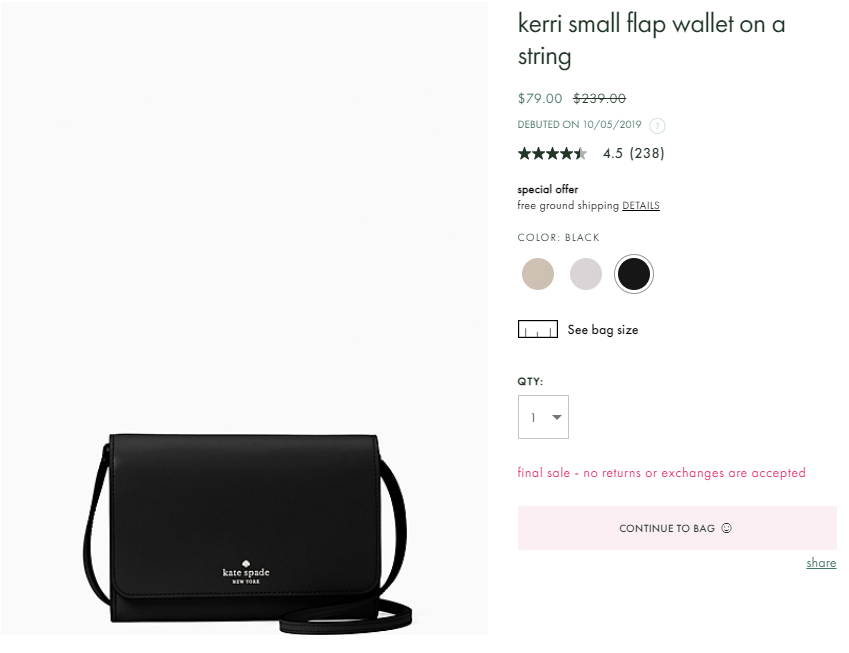 kerri small flap wallet on a string_wlru5769 BLACK