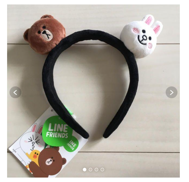 Line friends - brown and cony headband