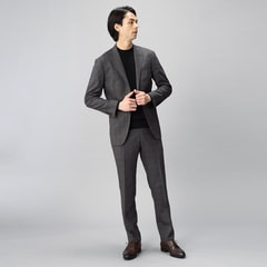 Washable Stretch high-quality wool Blend Jacket