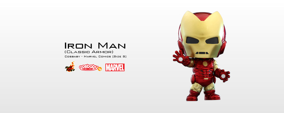 Iron man (classic armor) cosbaby marvel comics