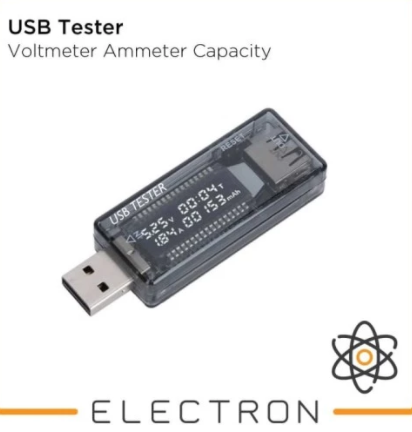 USB Tester Voltmeter Ammeter Capacity Doctor Power Testing Tool