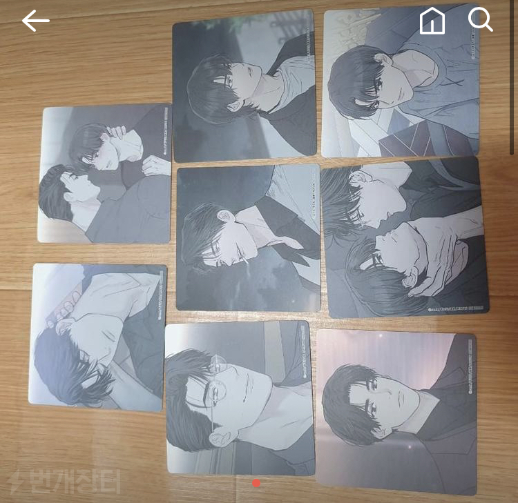 8 coaster set