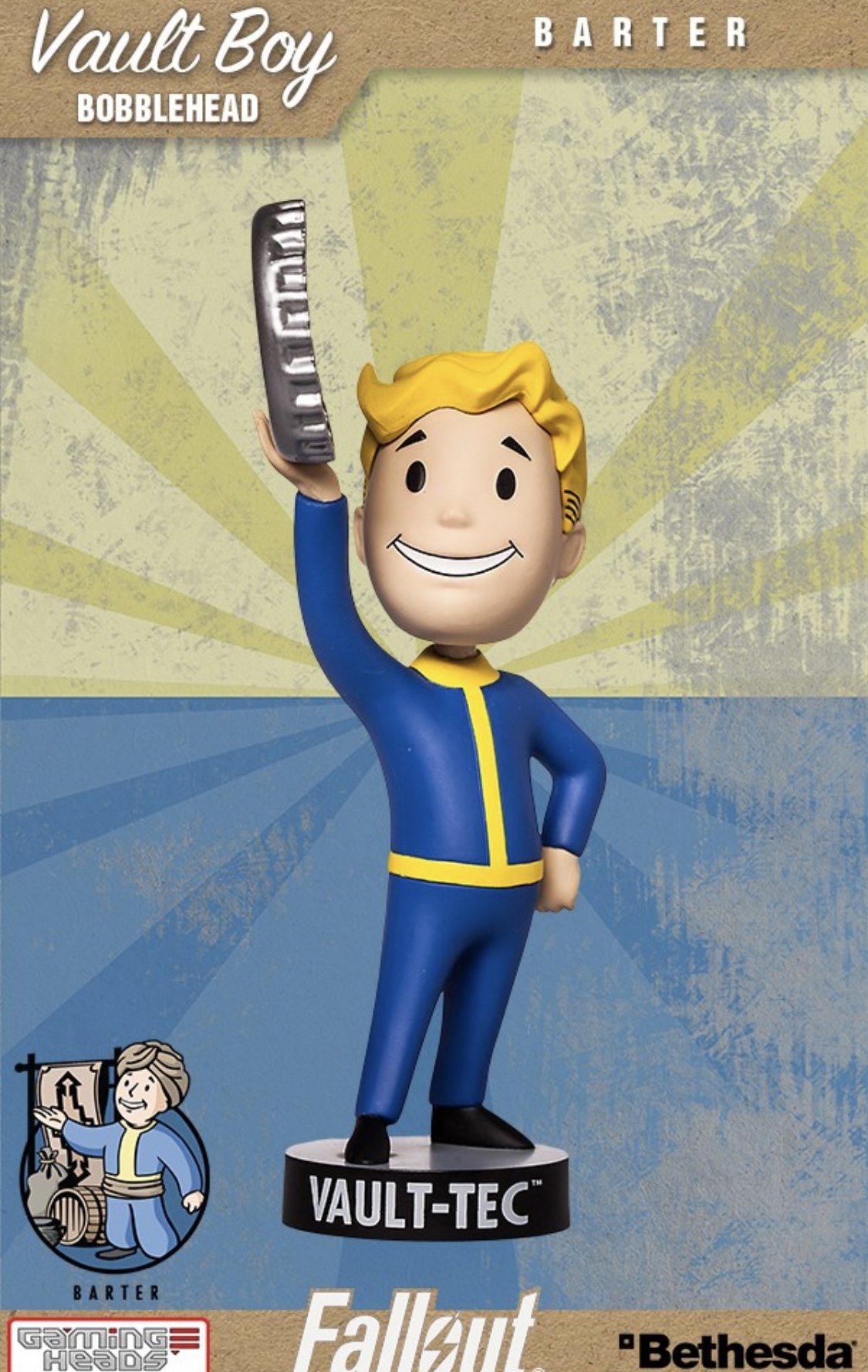 Fallout 4 Vault Boy 111 Bobblehead Series Two Barter