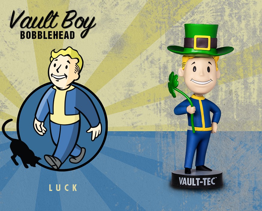 Fallout 4 Vault Boy Bobblehead Luck