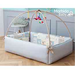 morbido baby bumper bed