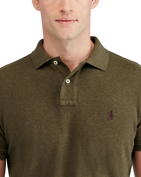 Ralph Lauren Custom Fit Mesh Polo Shirt