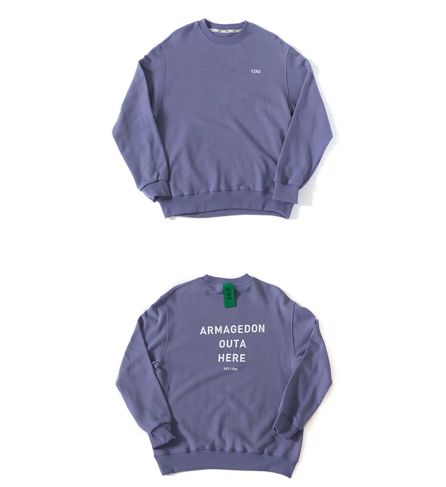 Green Label Sweatshirt - Purple