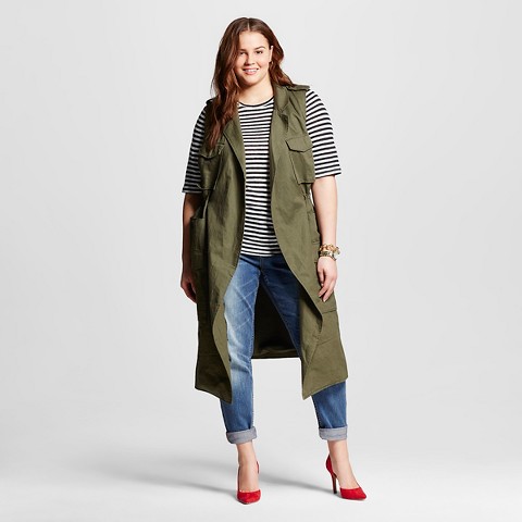 duster vest plus size