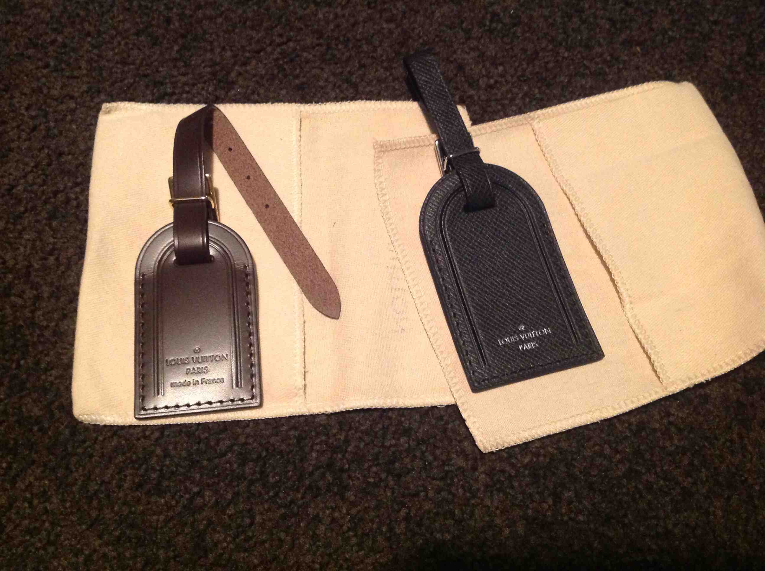 Luggage Tag New Zealand hotstamped 