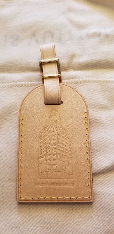 New York Madison 5th Ave Hot Stamp