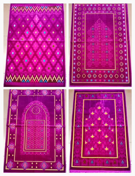 Sajadah Turki Alif Gold Spigel